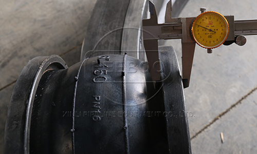 襯四氟橡膠接頭防止負(fù)壓吸扁、耐腐蝕